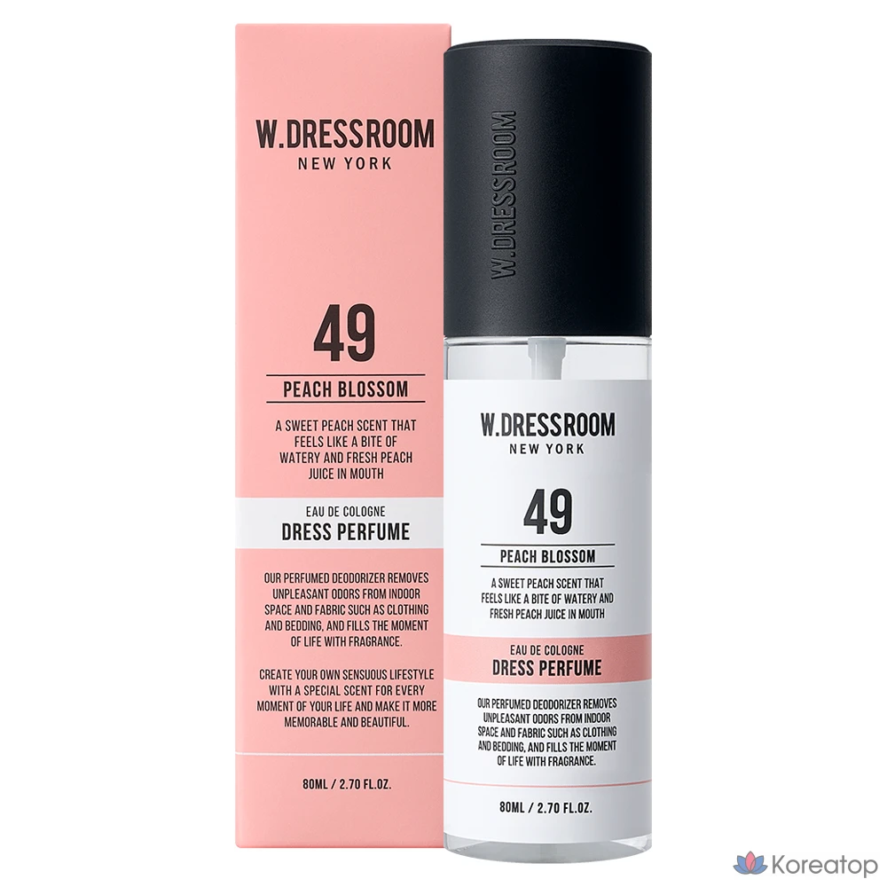 Парфюм W.Dressroom Dress, № 49 «Цветущая персика», 80 мл, 1 флакон.