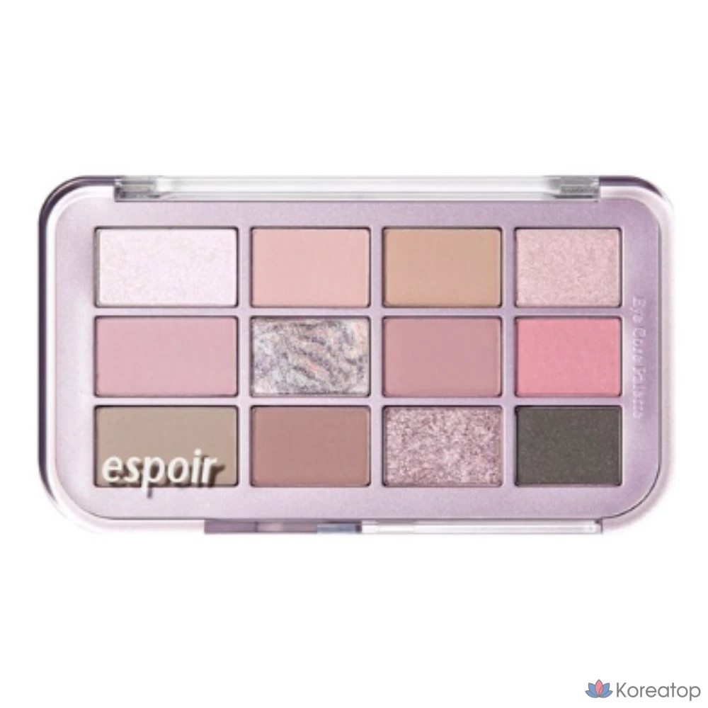 Палетка теней для век Espoir Eye Core Palette, № 10 Midnight Shell, 1 шт.