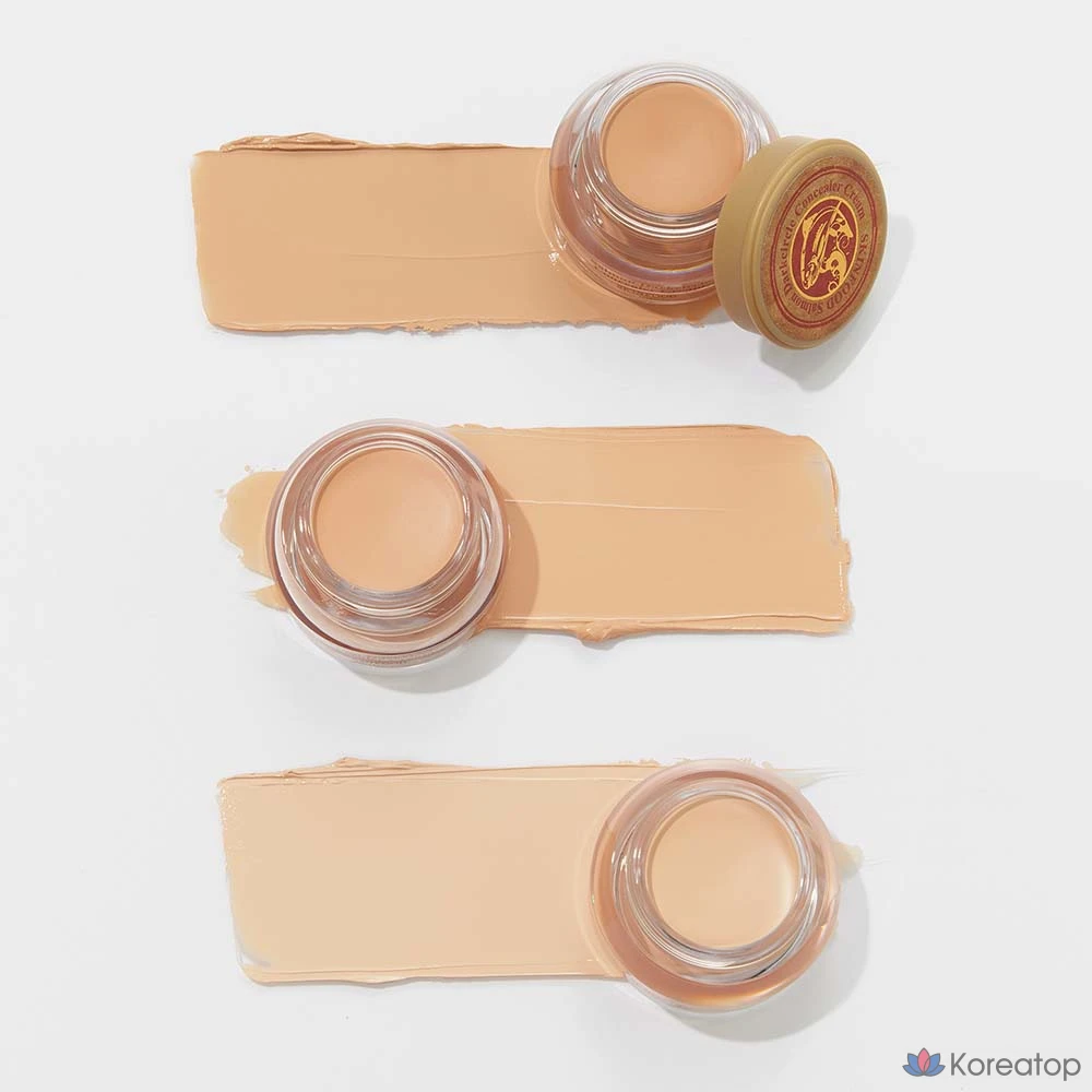 Консилер Skinfood Salmon Dark Circle Cream Concealer, 10 г, 1 шт., № 0 Salmon Light, фото 5