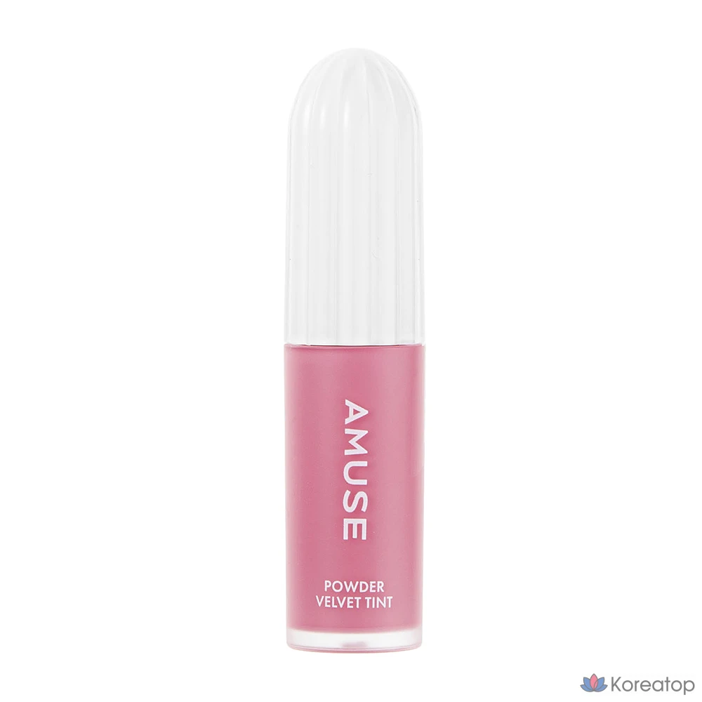 Тинт для губ AMUSE Powder Velvet Tint, оттенок 04 Pink Powder, 1 шт.