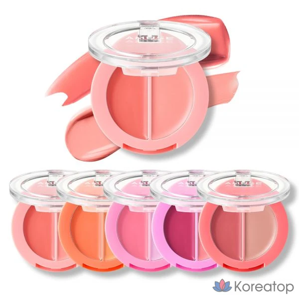 Бальзам для губ и щек Amuse Healthy Balm, 05 Инжирный бальзам (теплый оттенок), 3 г, 1 шт.