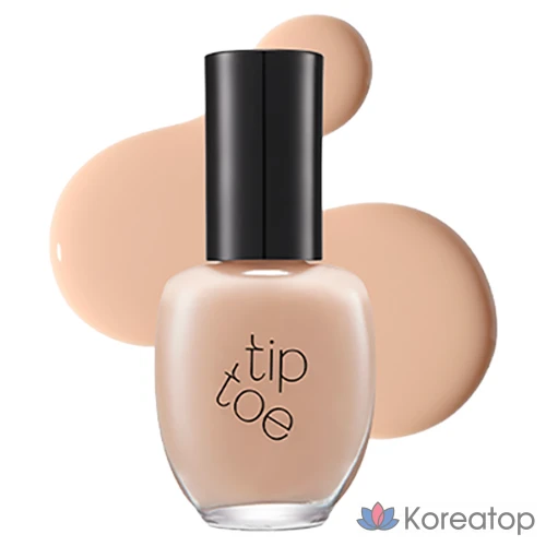 Лак для ногтей Tip Toe Andante, 212 Nougat Beige, 10 мл, 1 шт.