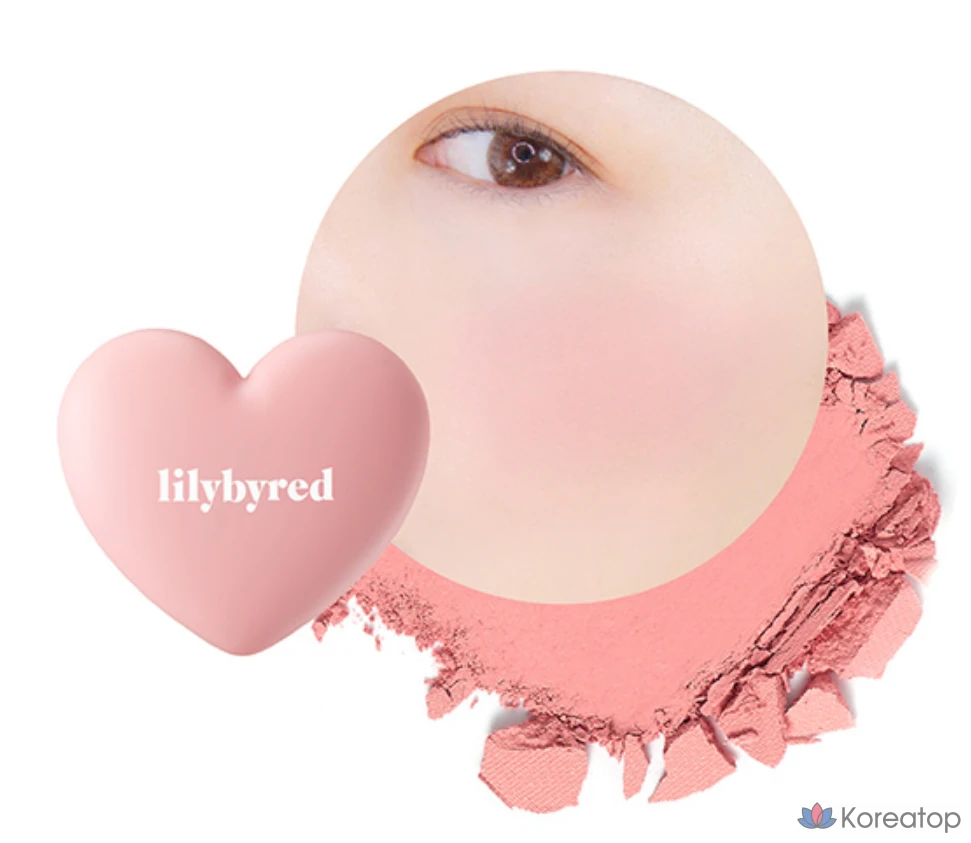 Румяна Lilybyred Love Beam Cheek Blusher 4.7g, 02 Pure Beam, 1 шт., фото 7