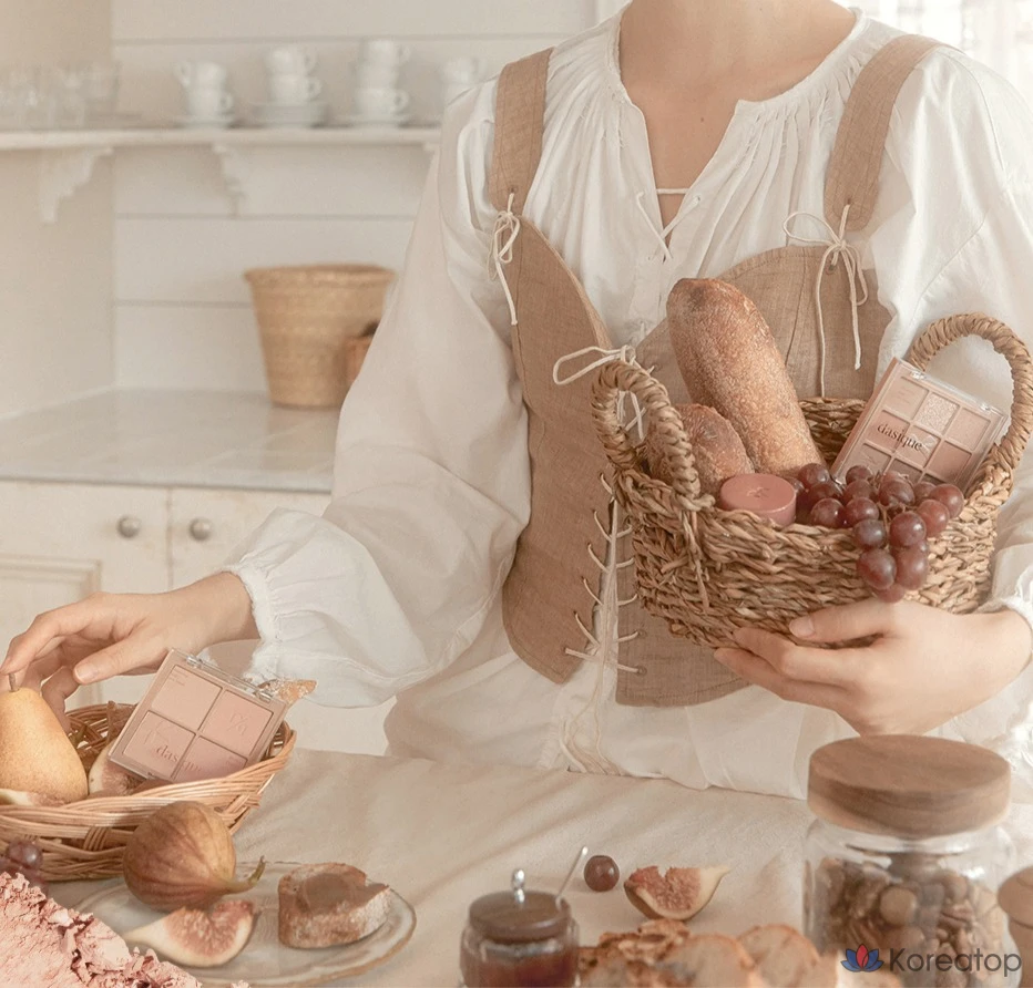 Румяна Dasique Blending Mood Cheek Blusher, 12 г, оттенок Muted Nuts, 1 шт., фото 6