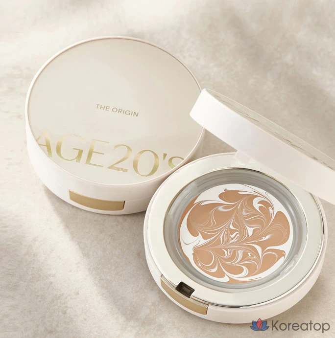 Набор Diorigin Essence Pact (основной продукт 12,5 г + сменный блок 12,5 г, № 21 Белый латте, 1 шт.), фото 4