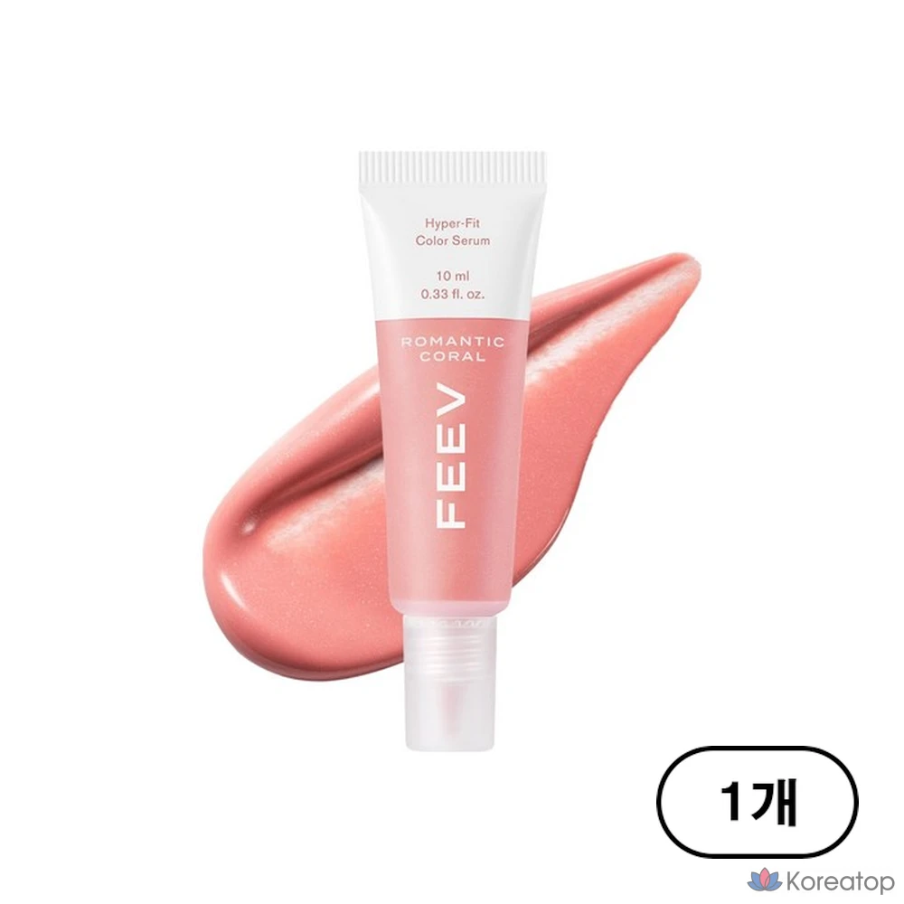 Румяна-сыворотка FEEV Color Serum Blusher, 10 мл, цвет «Романтический коралл», 1 шт.