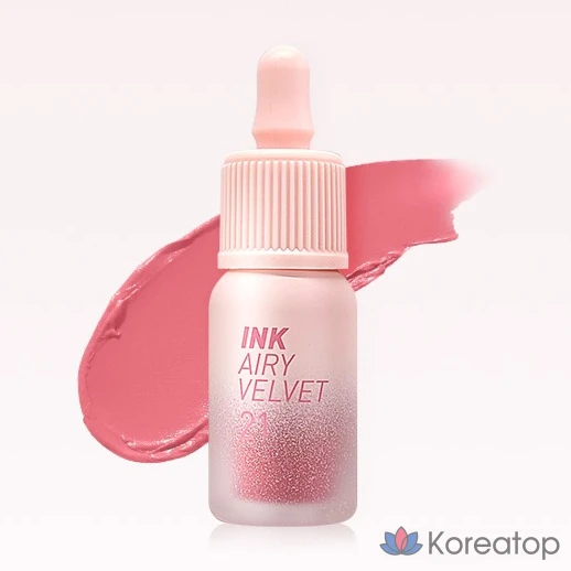 Peripera Ink the Airy Velvet Lip Tint, 21 Water Peach, 4 г, 1 шт., фото 2