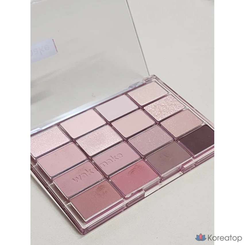 Палетка теней для век WAKEMAKE Soft Blurring Eye Palette, оттенок 21 Fall in Fig Blurring, 1 шт.