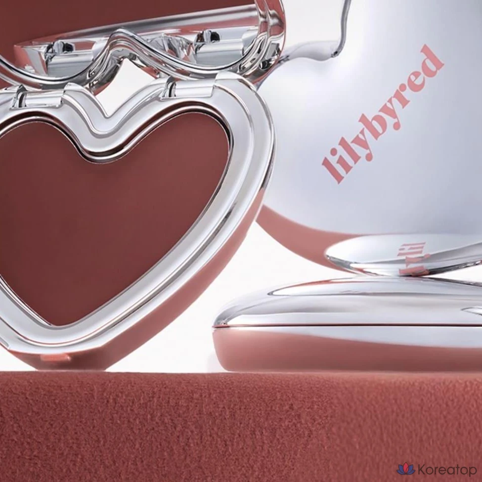 Румяна-мусс Lilybyred Love Beam 3,8 г, 01 Абрикосовый мусс, 1 шт., фото 9