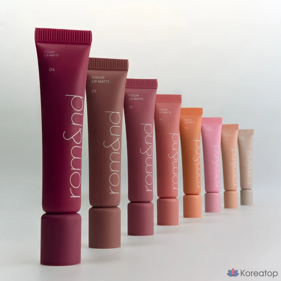Матовая помада ROM&ND Color, 1 шт., оттенок 03 Taupe Dawn, фото 9