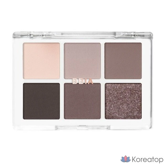 Палетка теней для век BBIA Ready to Wear, 5 г, оттенок 08 (холодный серый), 1 шт.