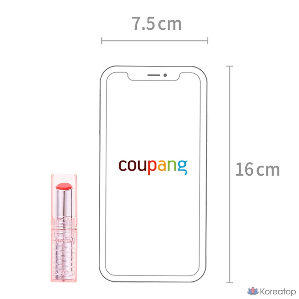 Бальзам для губ AMUSE Dew, 03 Pomelo Dew, 3,2 г, 1 шт.