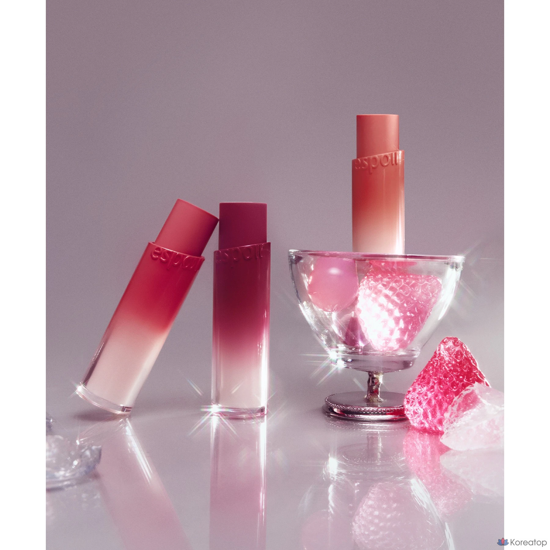 Помада для губ Espoir No Wear Balming Glow Lipstick, оттенок 8 Rosy Bunny, 3 г, 1 шт.