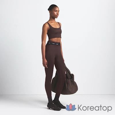 Леггинсы женские Nike Satin Shine High-Waist Bonded 26 Inch, фото 5