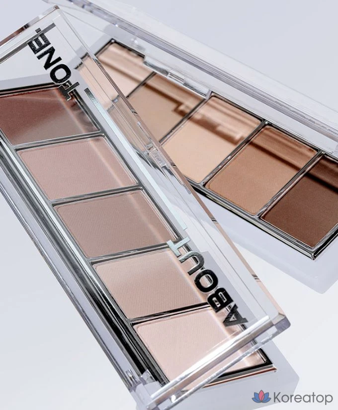 Палетка теней ABOUT TONE Return to Basic, 9 г, 01 Classic, 1 шт., фото 8