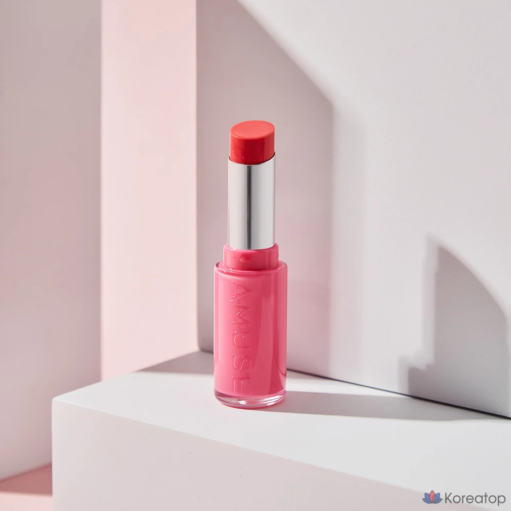 Бальзам для губ AMUSE Fondue, 03 Клубника, 3,2 г, 1 шт., фото 5