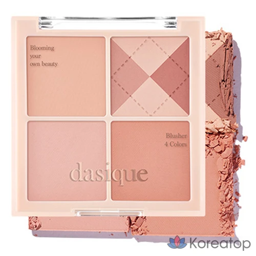 Румяна Dasique Blending Mood Cheek, 11,4 г, оттенок 04 Beige Knit, 1 шт.
