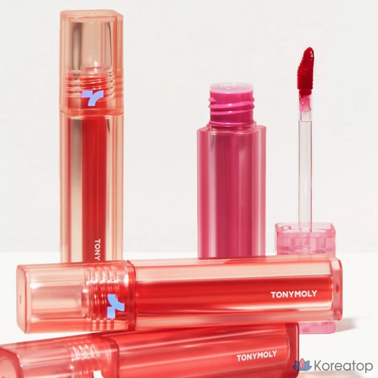 Тинт для губ Tony Moly Perfect Lips Shocking, N03 Coral Shocking, 1 шт., фото 2