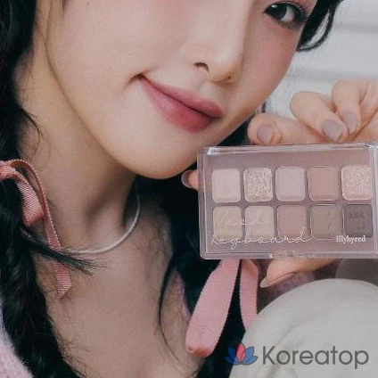 Палетка теней для век Lilybyred Mood Keyboard Eye Palette, 10,5 г, № 01 Dear My Cinnamon, 1 шт., фото 4