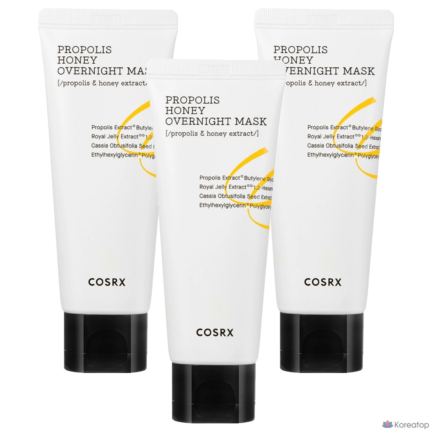 Ночная маска COSRX Full Fit с прополисом и медом, 60 мл, 3 шт.