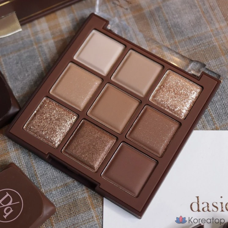 Палитра теней для век Dasique Shadow Palette, оттенок Chocolate Fudge 11, 1 шт.