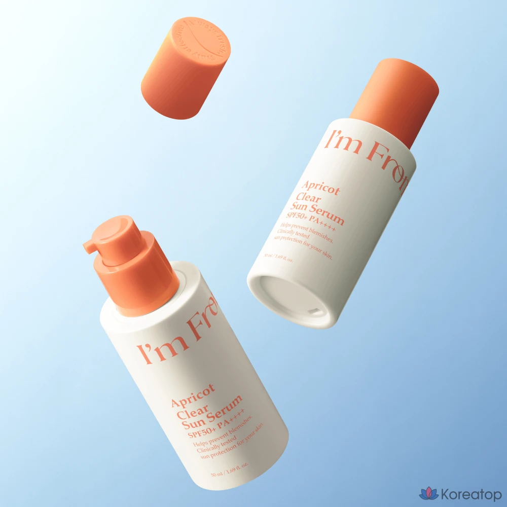 Солнцезащитная сыворотка I'm From Apricot Clear Sun Serum, 1 шт., 50 мл