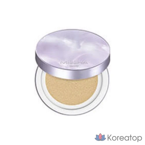 Сменный блок тонального крема Missha Glow Layering Fit Cushion, 14 г, № 17, цвет слоновой кости, 1 шт., фото 4
