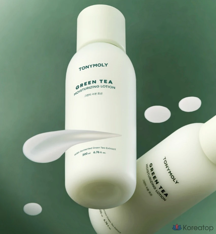 Набор увлажняющих средств Tony Moly The Chok Chok с зеленым чаем (2 предмета, 3 предмета), фото 5