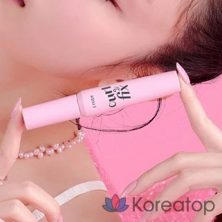 Набор туши для ресниц Etude House Curl Fix 8 г + щипцы для завивки ресниц, черный, 1 шт.