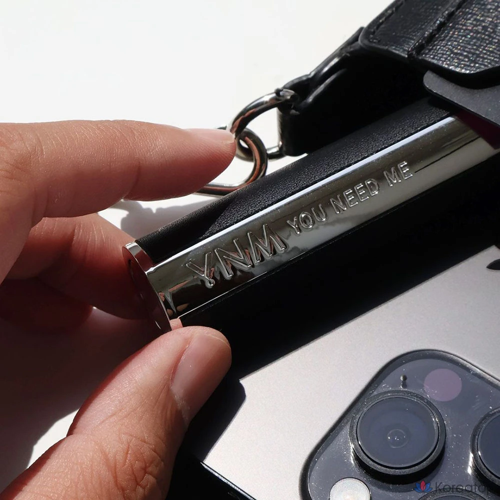 Бальзам для губ YNM Men's Vita Vitality, черный матовый кожаный, 1 шт.