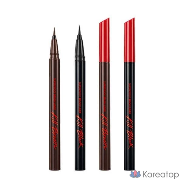 Подводка для глаз Clio Superproof Brush Liner, коричневая, 1 шт.