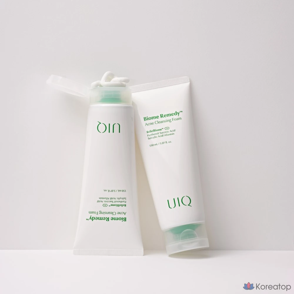 Пенка для умывания UIQ Biome Remedy от прыщей, 150 мл, 1 шт., фото 7