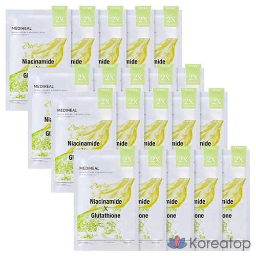 Обертывающие маски Mediheal Derma Synergy, 10 штук, 2 упаковки