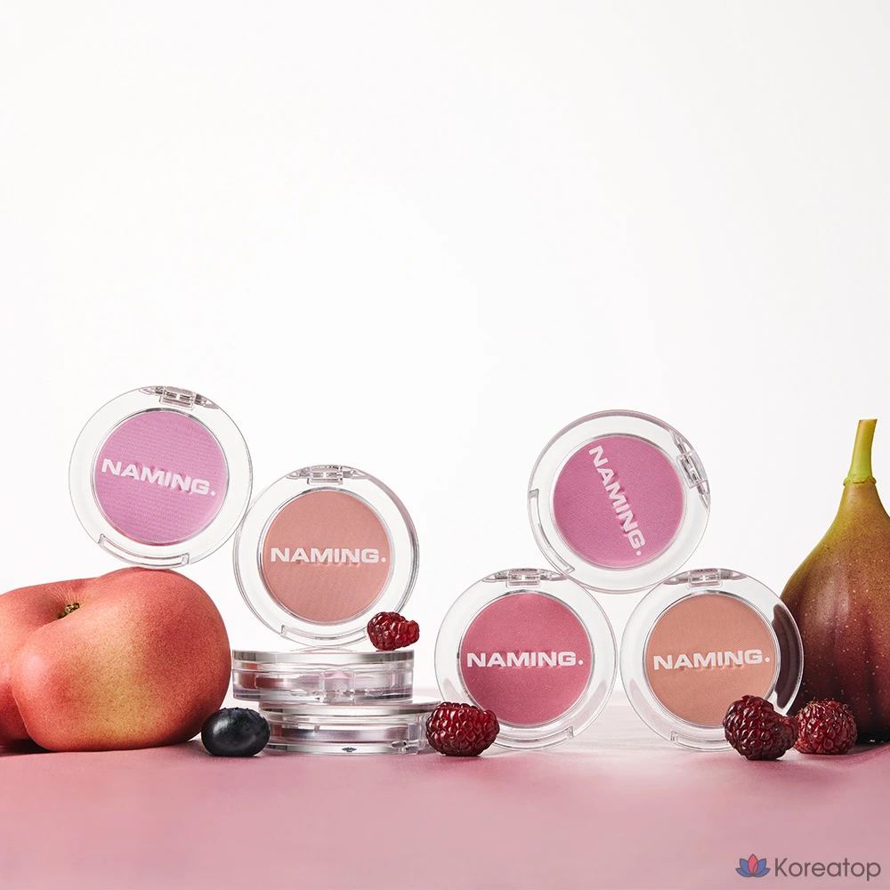 Пудровые румяна NAMING Fluffy Powder Blush, 15 цветов, 1 шт., фото 6