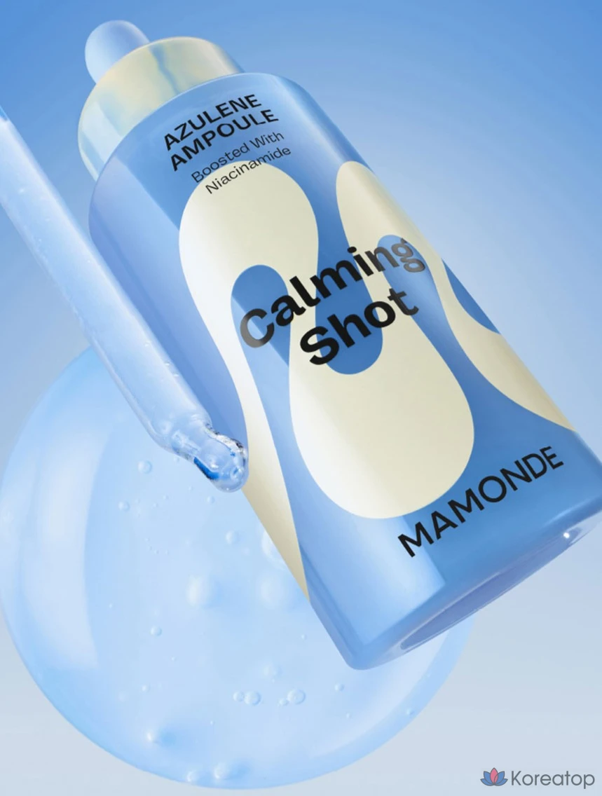 Успокаивающая ампула Mamonde Calming Shot Azulene Trace Moisture Ampoule, 50 мл, 1 шт.