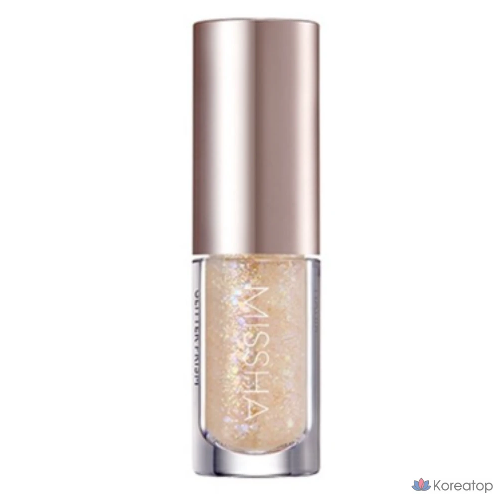 Жидкие тени для век Missha Glitter Prism, № 2 Interstellar (полупрозрачный цвет слоновой кости), 1 шт.