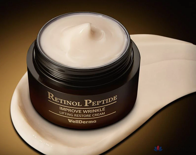 Восстанавливающий крем WellDerma с ретинолом и пептидами, 50 г, 1 шт.
