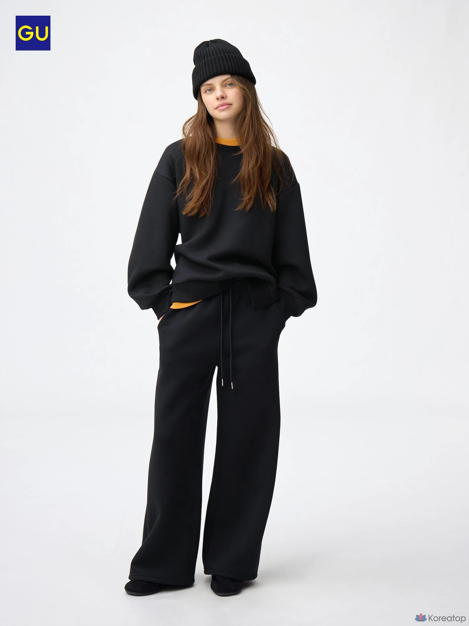 Брюки Uniqlo Puff Sweat Baggy Pants