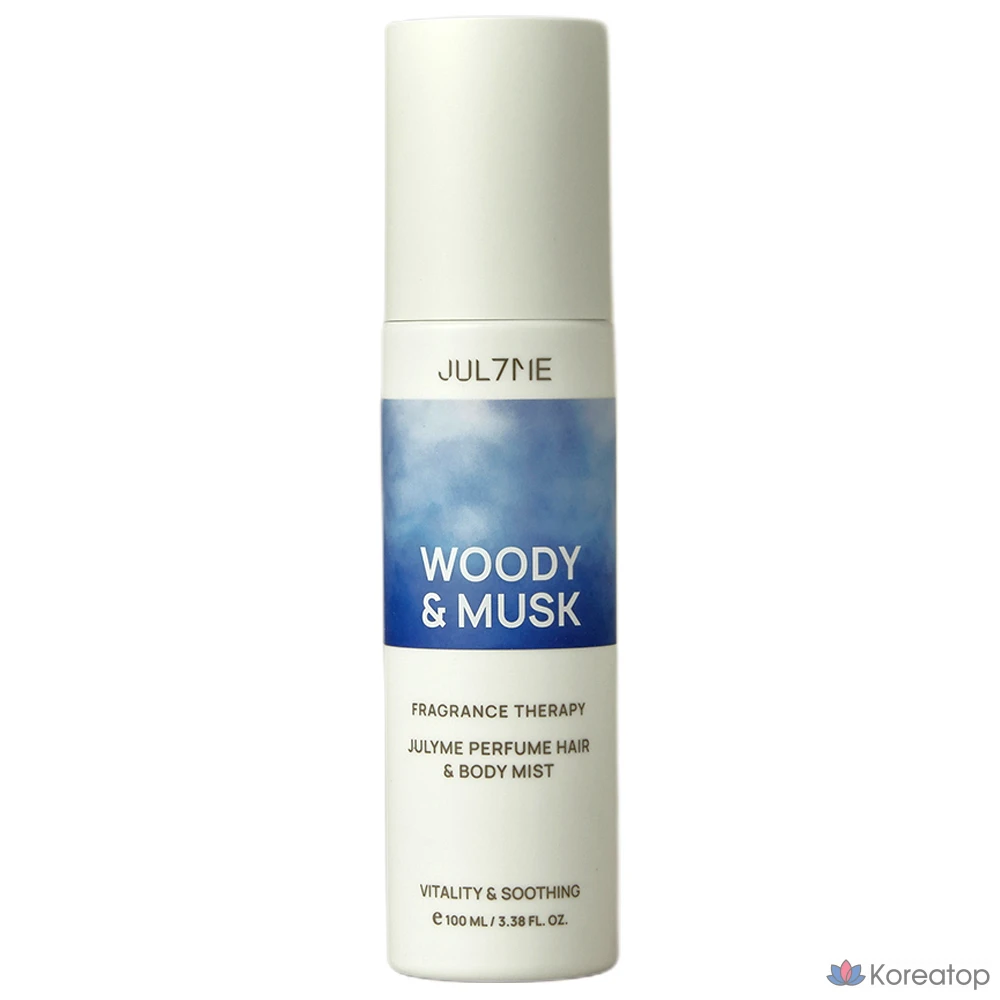 Парфюмерный спрей для волос и тела JUL7ME «Дерево и мускус», 100 мл, 1 шт.
