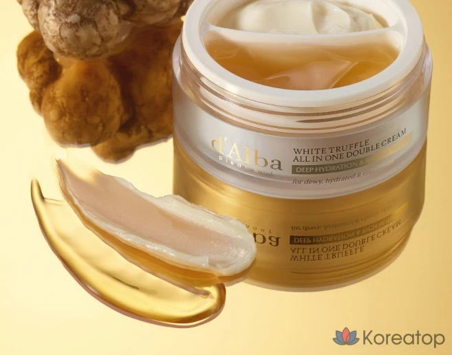 Сливки D'alba White Truffle All-in-One Double Cream, 70 г, 1 упаковка