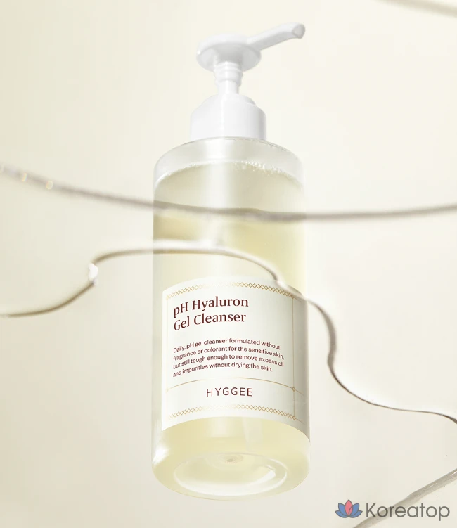 Гель-очиститель HYGGEE с мягкой кислотностью и гиалуроновой кислотой, 400 мл, 1 шт., фото 3