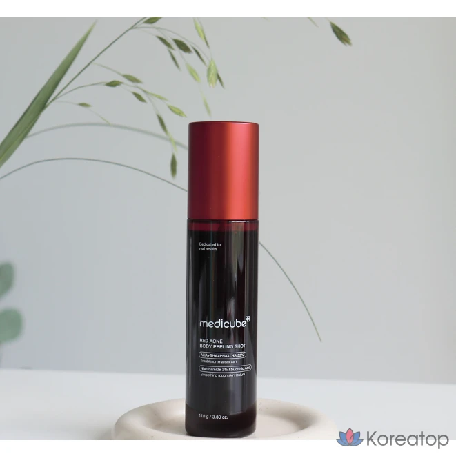 Пилинг для тела Medicube Red Acne Body Peeling Shot, 110 г, 110 мл, 1 шт., фото 3