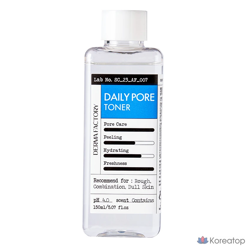 Тоник для очищения пор Derma Factory Daily Pore Toner, 150 мл, 1 шт.