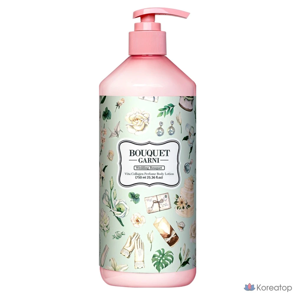 Bouquet Garni Vita Коллагеновый парфюмерный лосьон для тела, 1 шт., 750 мл