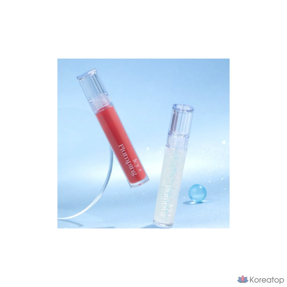 Блеск для губ MERZY Icy Plumping Lip Gloss, 1 x 4,5 г, IP1 Icy Flake