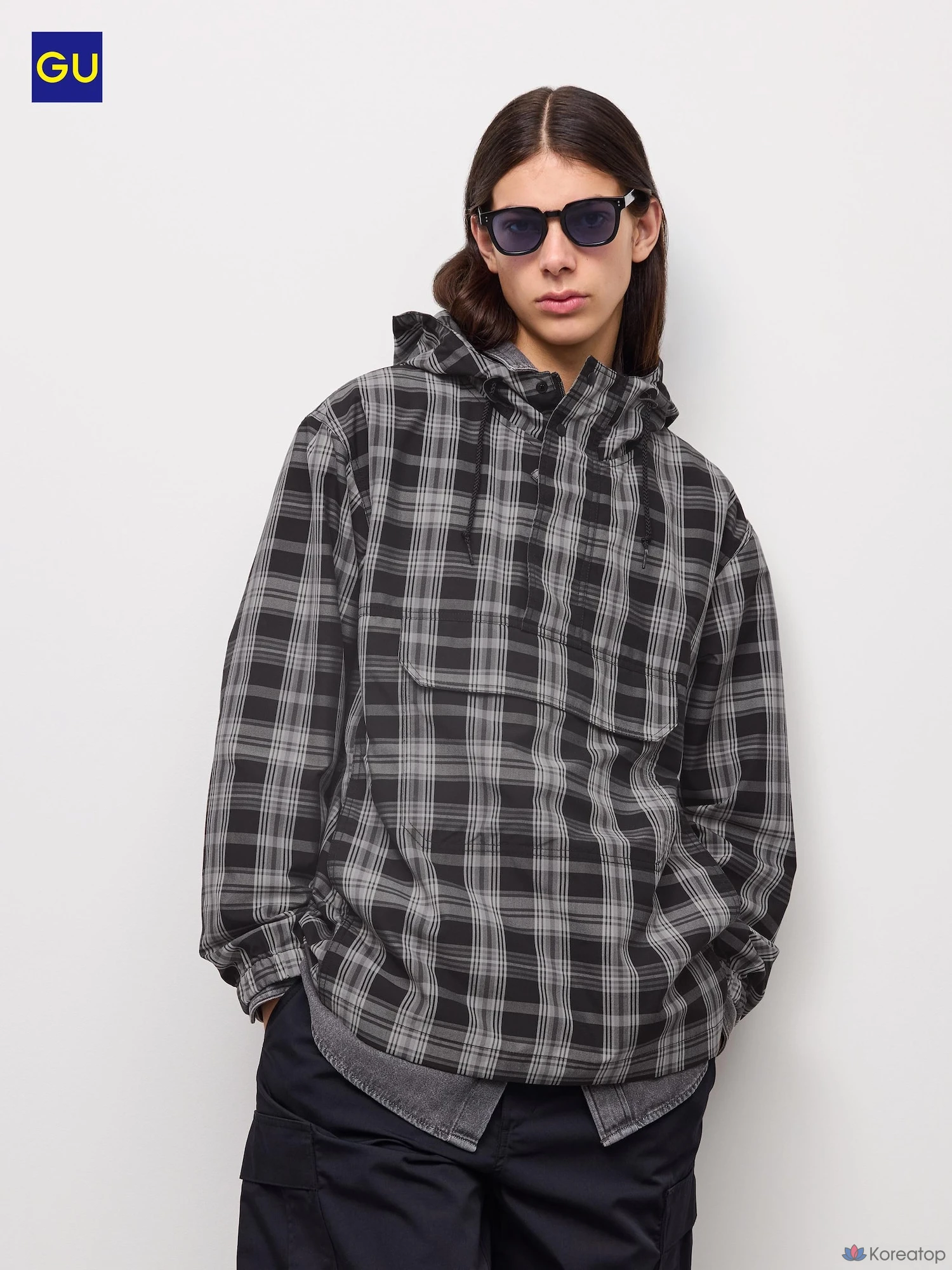 Парка Uniqlo Half-Zip Parka