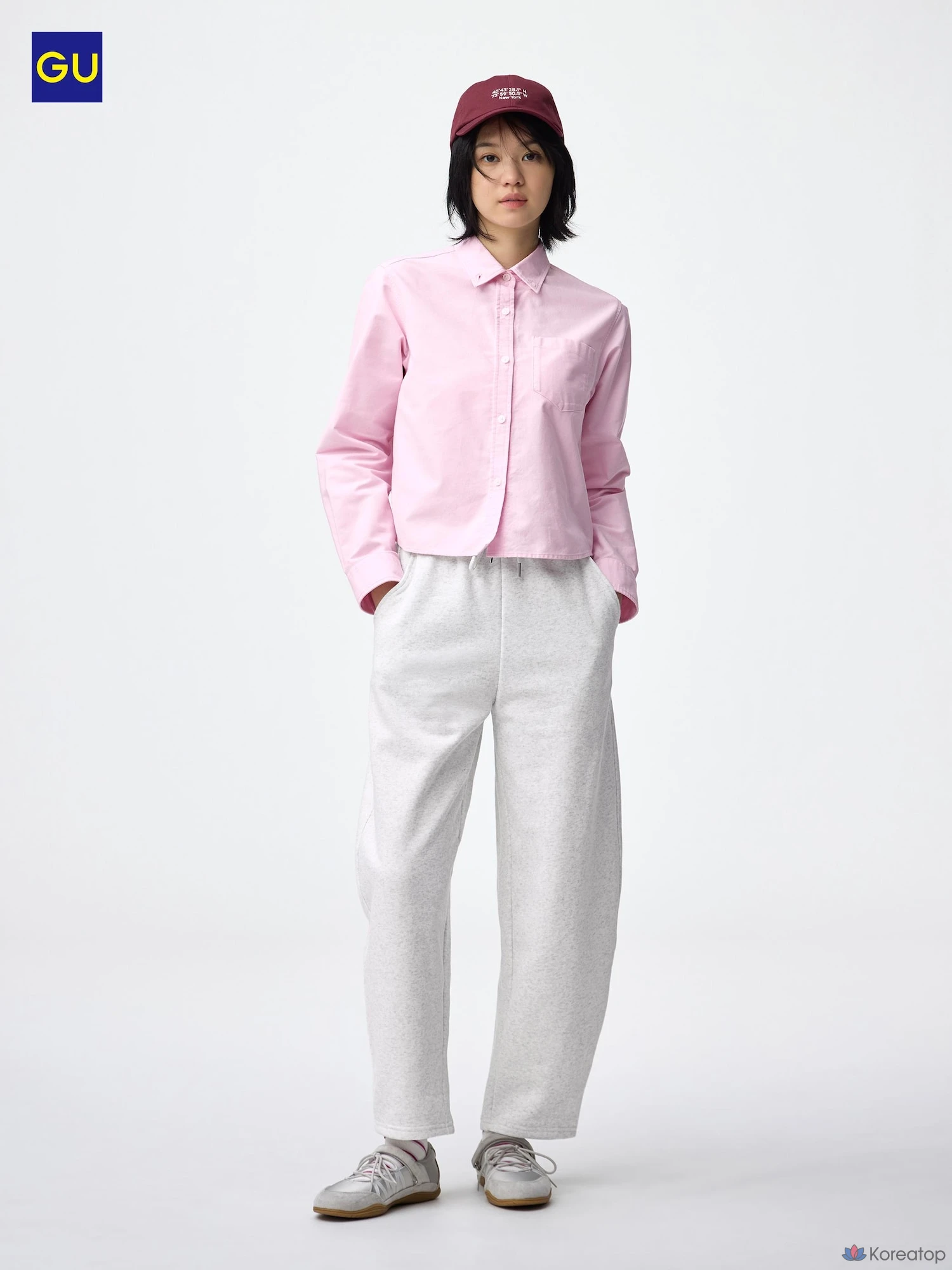 Брюки Uniqlo Sweat Barrel Ankle Pants