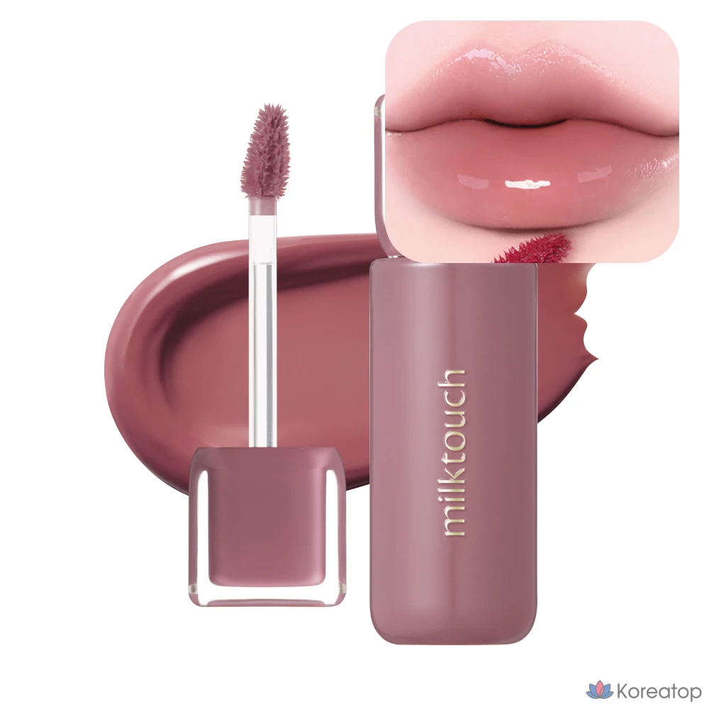 Milk Touch Jelly Fit Glass Bead Glow Tint, 16. Dusty Jam, 4 г, 1 шт.