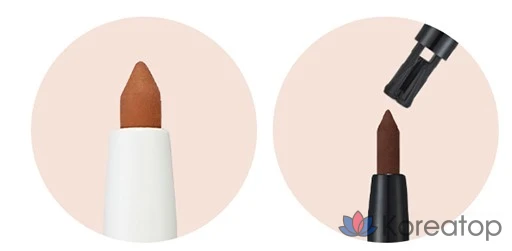 Holika Holika Mellow Gliding Pencil Liner, 0,3 г, оттенок 04 «Коралловое брюле», 1 шт., фото 6