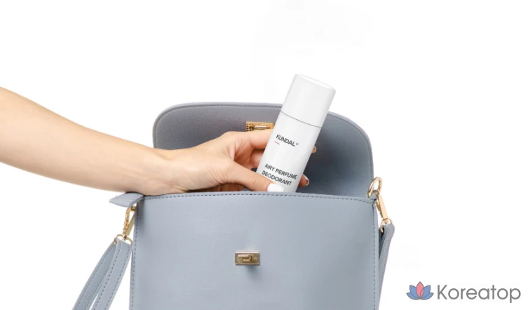 Парфюмерный дезодорант-спрей Kundal Airy с ароматом детской присыпки, 150 мл, 1 шт.